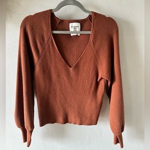 Abercrombie & Fitch Terracotta sweater. Size small